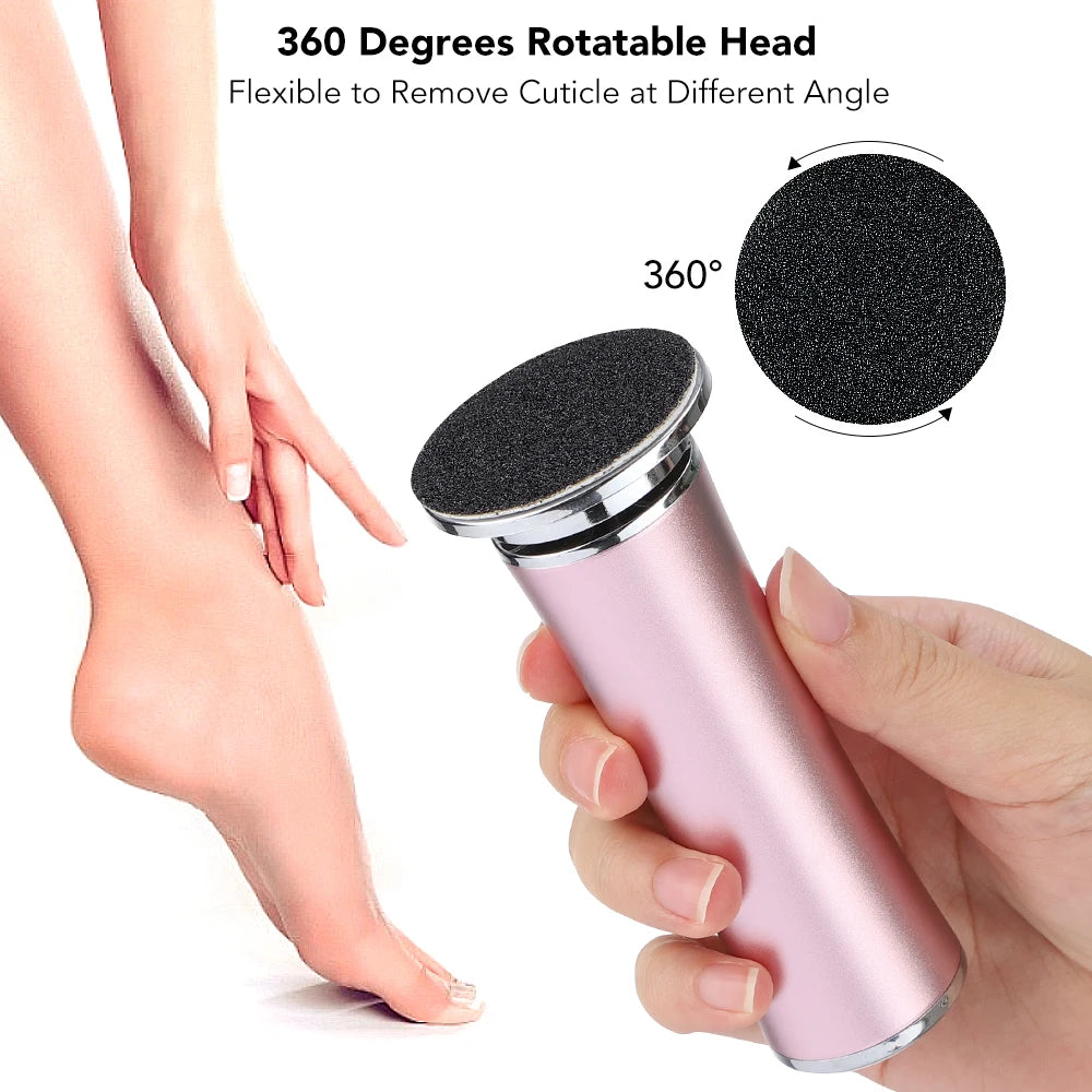 Electric File for Feet Pedicure Machine Dead Skin Remover Callus Foot Grinding Trimmer Rechargeable Foot Care Tool Scrubber New